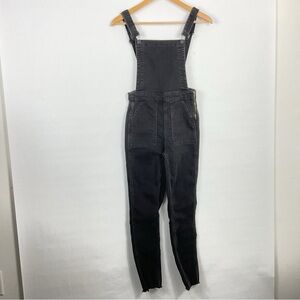 Madewell Skinny Overalls Lunar Wash Black Jeans Size XS